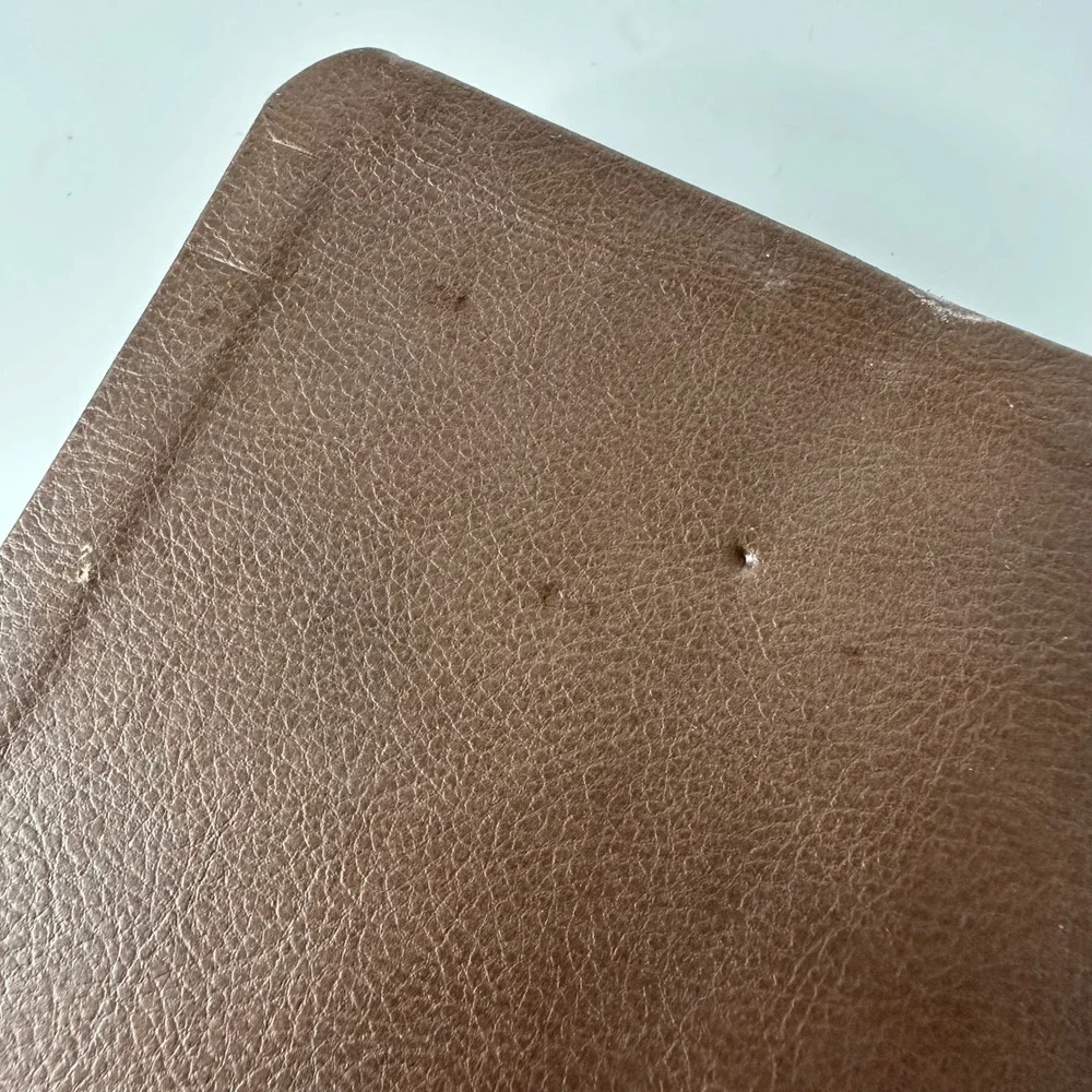 NKJV Holy Bible New King James Version Brown Imitation Leather Holman 2013